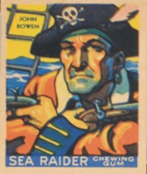 John Bowen - John Bowen (Sea Raiders Chewing Gum Cards - 1933)