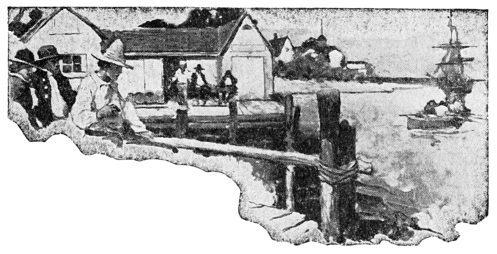 Charles Town - Blackbeard, Buccaneer (1922)
