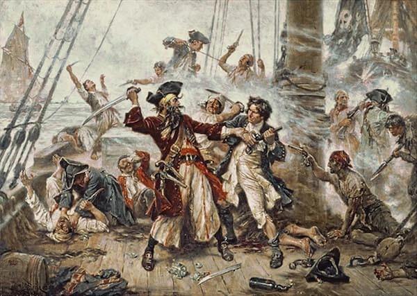 Edward 'Blackbeard' Teach - Blackbeard vs. Maynard