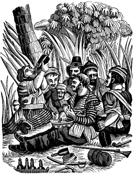 Bartholomew Roberts - Roberts Crew at Old Calabar River
