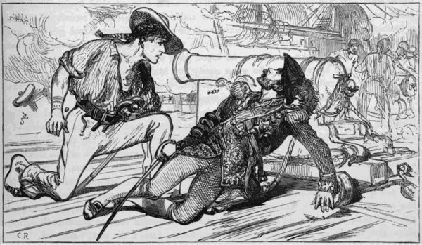 Bartholomew Roberts Death - The Sea (1877)