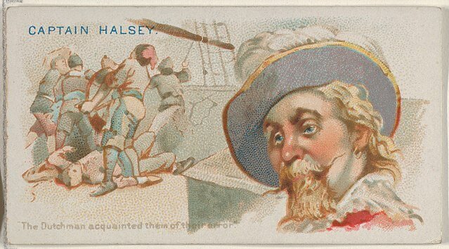 Captain Halsey - Pirates of the Spanish Main (1888)